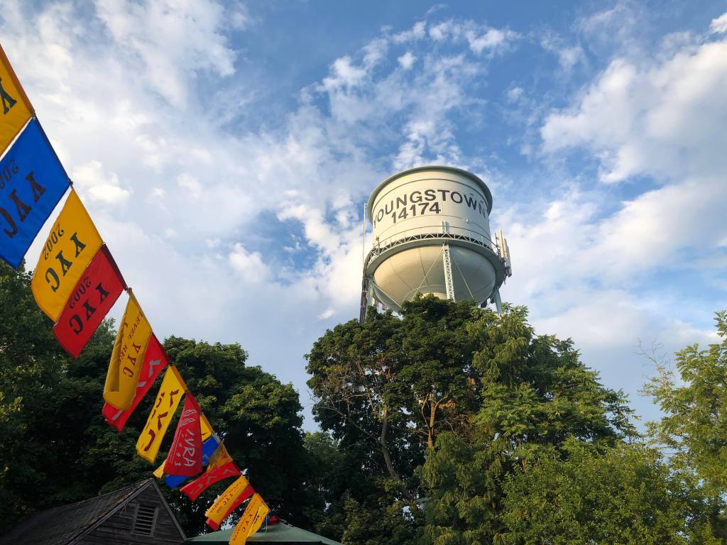 Youngstown 14714 Water Tower from Ontario House