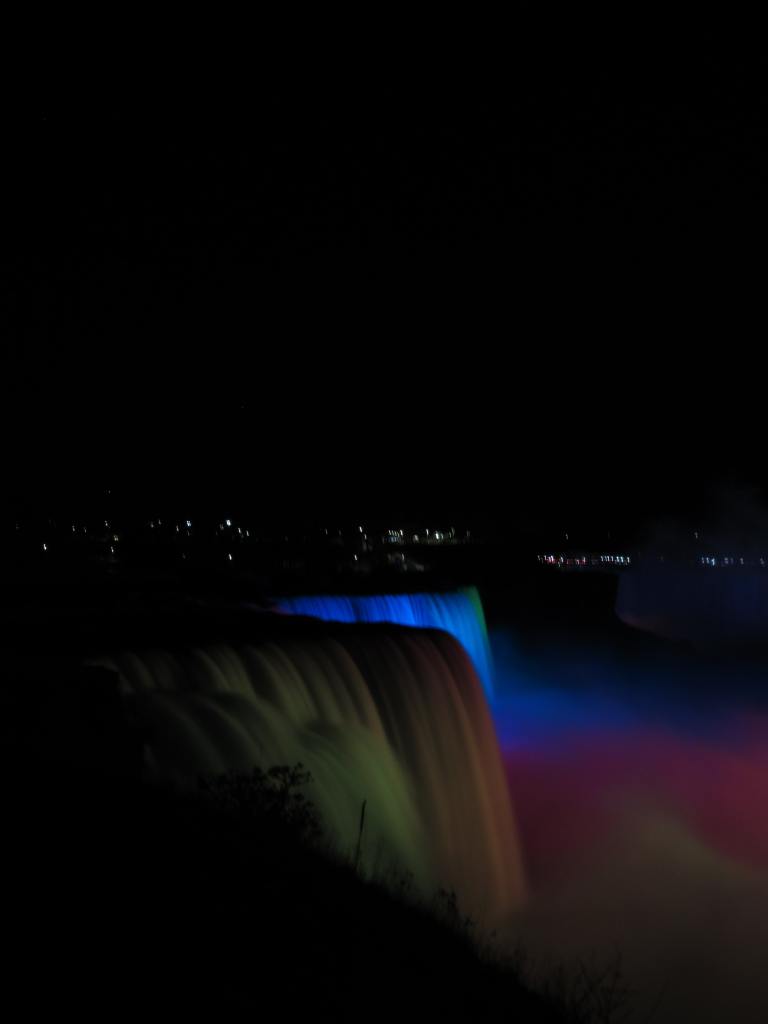 American Falls Illuminated