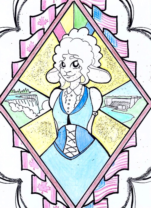 Sheepie Niagara Christmas Card 2020