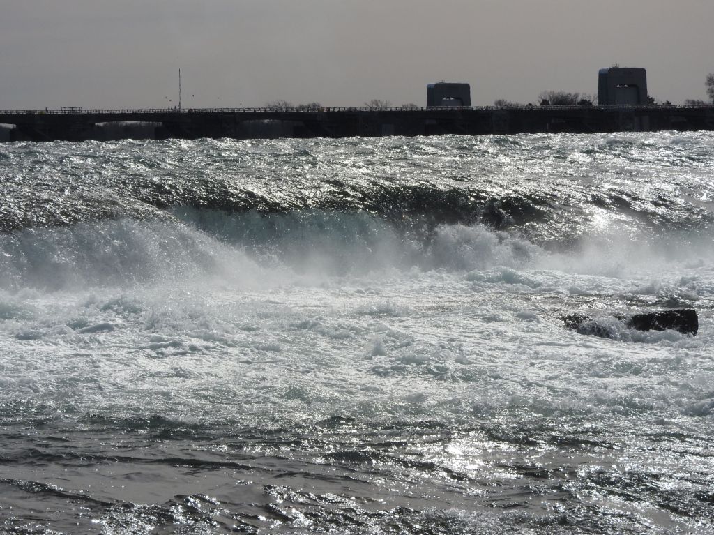 rapids near Three Sisters Islands