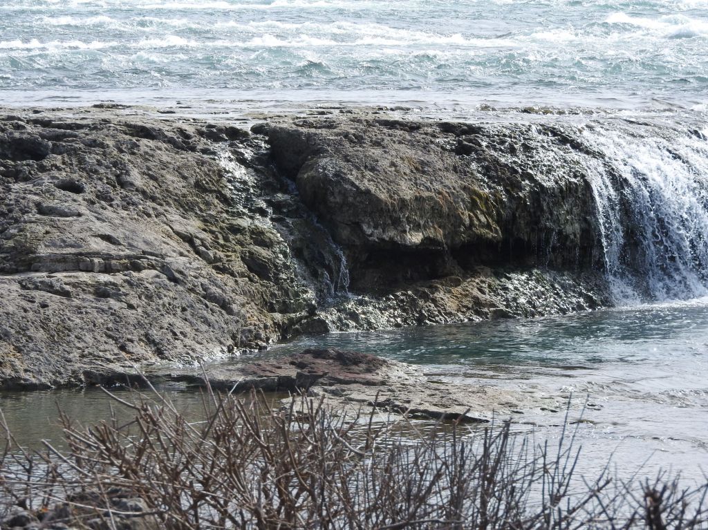 rapids near Three Sisters Islands