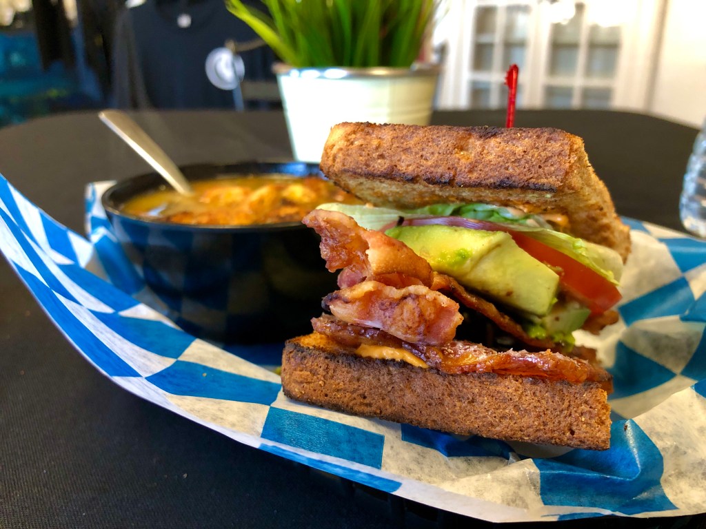 Estrella sandwich at the Starry Night Cafe. Niagara Falls, NY